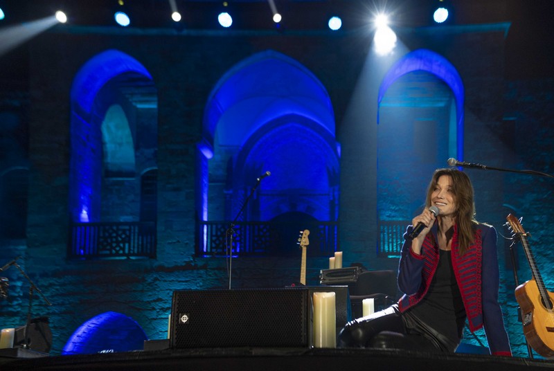 Carla Bruni at Beiteddine Festival